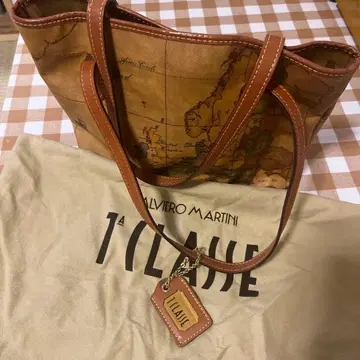 프리마 클라세 지도 도안 핸드백