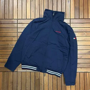 TOMMY HILFIGER 나일론 집업 자켓 후드 수납