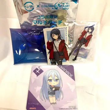 콜라보 한정판 프로세카 호시노 이치카 카나데 세트