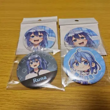 컬러풀 피치 루나 캔 배지 카라피치 파라다이스 2025