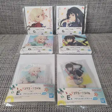 리코리스 리코일 제일복권 캔버스 보드 아크릴 스탠드 치사토 타키나