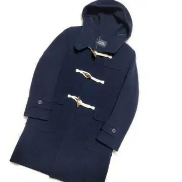 [ 새상품급 ] 투모로우랜드 맥피 울 더플 코트 네이비 38 M