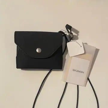 GIUNON 스웨이드 미니 파우치