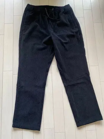 그린 레이블 릴랙싱 코듀로이 팬츠 블랙 M 사이즈