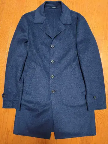 TOMORROWLAND 네이비 체스터 코트 48