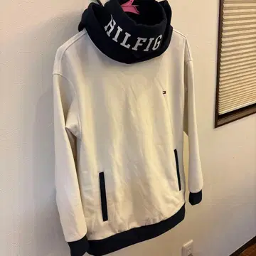 타미힐피거 골프 속기모 후드티 아우터 골프웨어 화이트 M