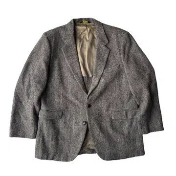 80s 미국제 해리스 트위드 울 자켓 테일러드 자켓 새상품급