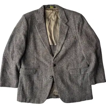 80s 미국제 해리스 트위드 울 자켓 테일러드 자켓 새상품급
