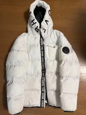 SPLENDID SATISFACTION 화이트 다운 자켓 L