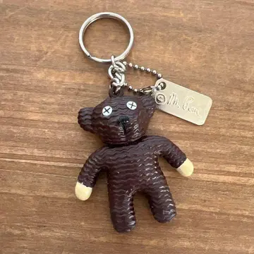 미사용품 미스터 빈 테디 키링