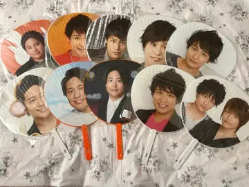 쟈니즈WEST 부채 키리야마 아키토 10개 묶음 판매