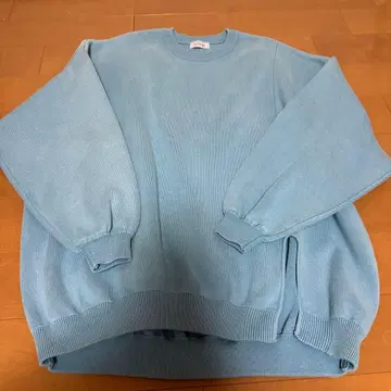 SeaRoomlynn 하이 트위스트 코튼 슬릿 풀오버