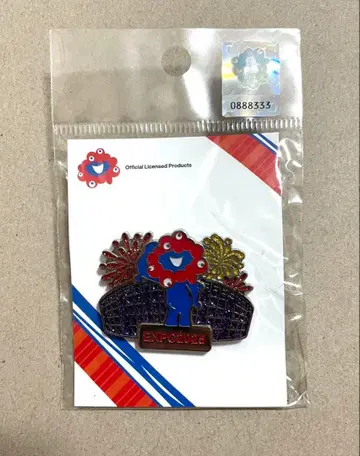 먀쿠먀쿠 불꽃놀이 대지붕 링 핀 배지