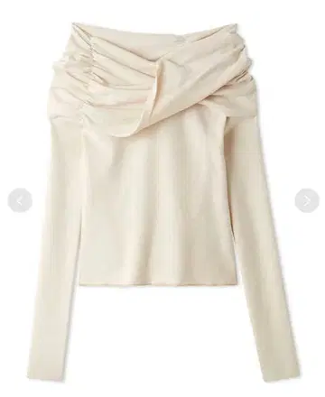 SNIDEL 오프숄더 니트