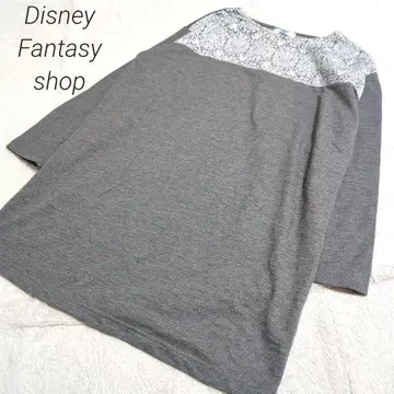 디즈니 판타지샵 레이스 프린트 오버 티셔츠