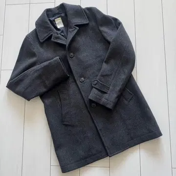 백넘버 울 혼방 코트 그레이 M 사이즈