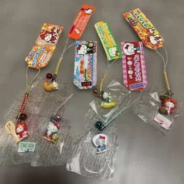 헬로키티 스트랩 6개 세트