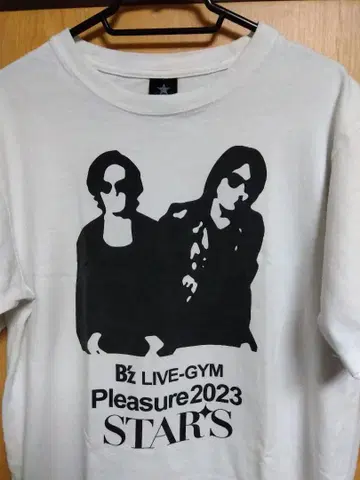 [새상품급] B'z Pleasure2023 투어 공식 티셔츠 공식 상품