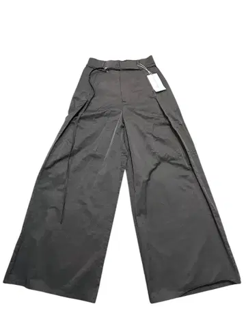 와이드 팬츠 조정 가능 드로우 스트링