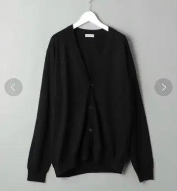 BEAUTY&YOUTH 블랙 울 가디건 워셔블 M