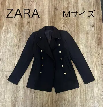 ZARA 블랙 피코트 M 사이즈