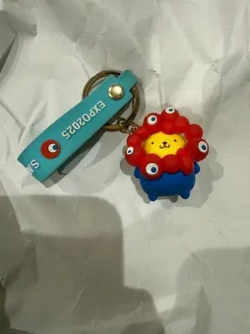 간사이 만박 미야쿠미야쿠 산리오 폼폼푸딩 입체 마스코트 키링