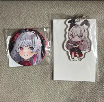 니지산지 이시가미 노조미 Idios DMM 스크래치 캔뱃지 아크릴 키링