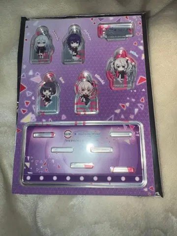 스시로 콜라보 프로세카 유닛 참 세트 아크릴 스탠드 니고