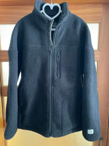 써니클라우드 플리스 자켓 풀 집업 블랙