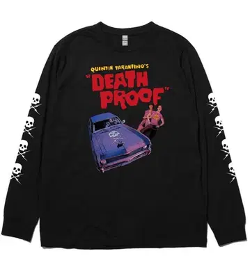 M 사이즈 DEATH PROOF 데스풀루프 영화 T셔츠 긴팔 티셔츠