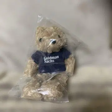 미사용 새상품 Goldman Sachs 봉제 인형