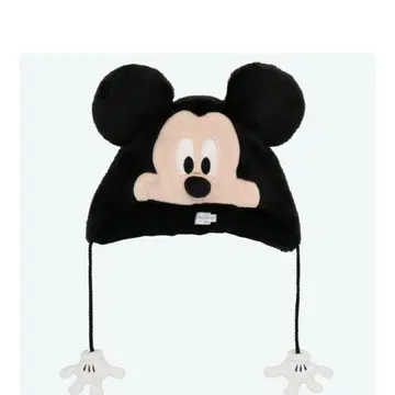 미키마우스 퍼 모자 귀 포함