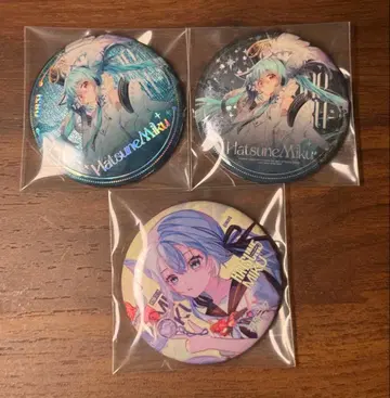 하츠네 미쿠 캔뱃지 동인 굿즈