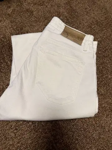 SIVIGLIA 화이트 스트레이트 데님 29인치