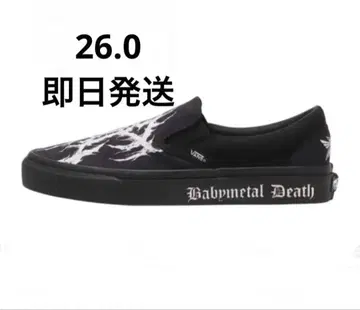 BABYMETAL x Vans Slip-On 26cm