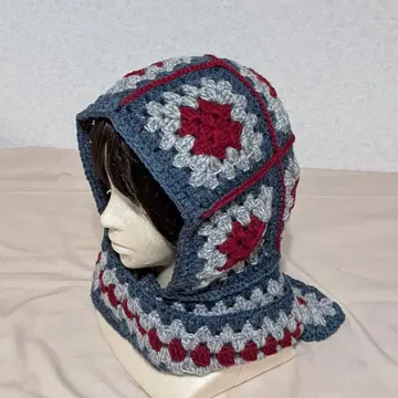 발라클라바 스타일 머플러 보닛 후드 부착 머플러