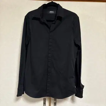 REPLAY HYPERFLEX 블랙 긴팔 셔츠