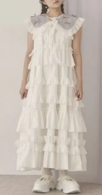 merry jenny 프릴 티어드 원피스