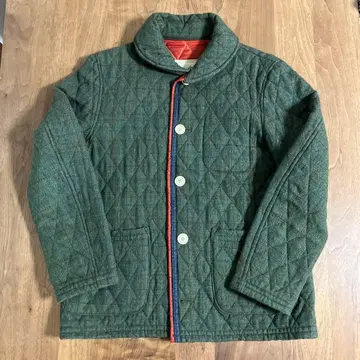 카이세이도 다크 그린 퀼팅 자켓 M 사이즈