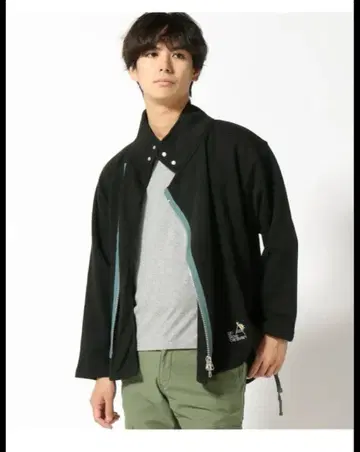 고 슬로우 카라반 아우터 점퍼 블루종 M