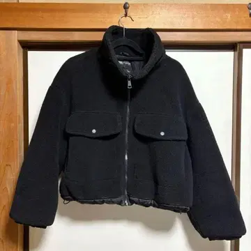 보아 코트 블랙 ZARA