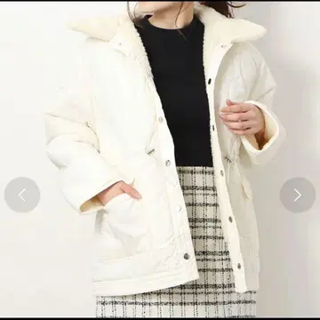 Rirandture 리랜드트루 퀼팅 보아 리버서블 자켓