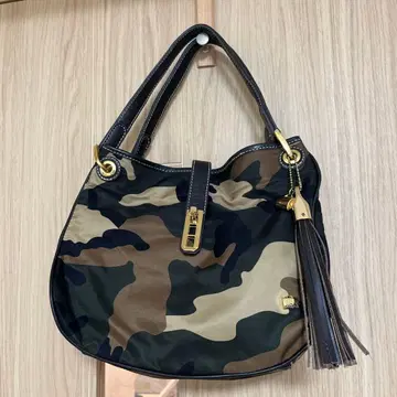 LA BAGAGERIE 라바가제리 카모 패턴 나일론 숄더백
