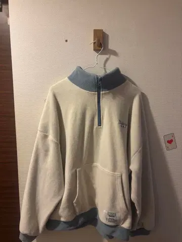 트레이닝복 하프 지퍼 맨투맨