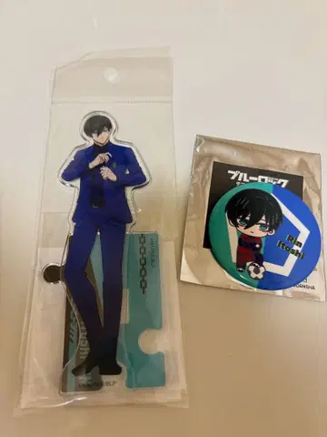 블루 록 이토시 린 아크릴 스탠드 캔뱃지