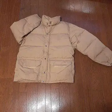 THE NORTH FACE 베이지 다운 자켓