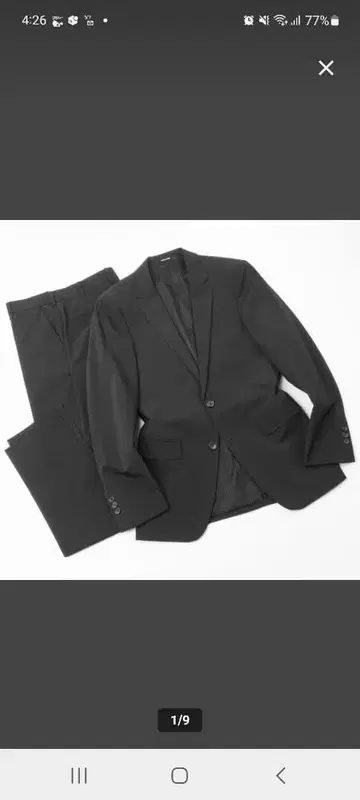 COMME CA MEN 셋업 수트