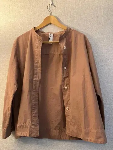 MHL 컴팩트 코튼 포플린 2024SS 노카라 M