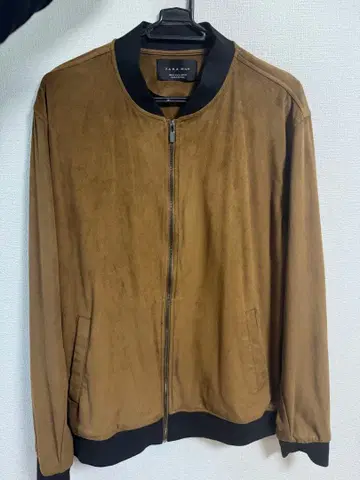 ZARA MAN 브라운 집업 자켓 XL