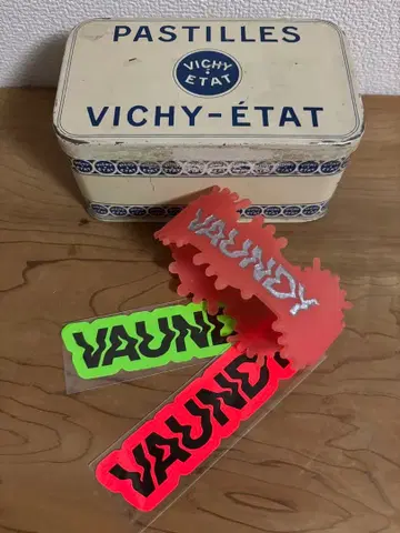 VAUNDY 실리콘 러버 밴딩 & 스티커 2매 3종 세트